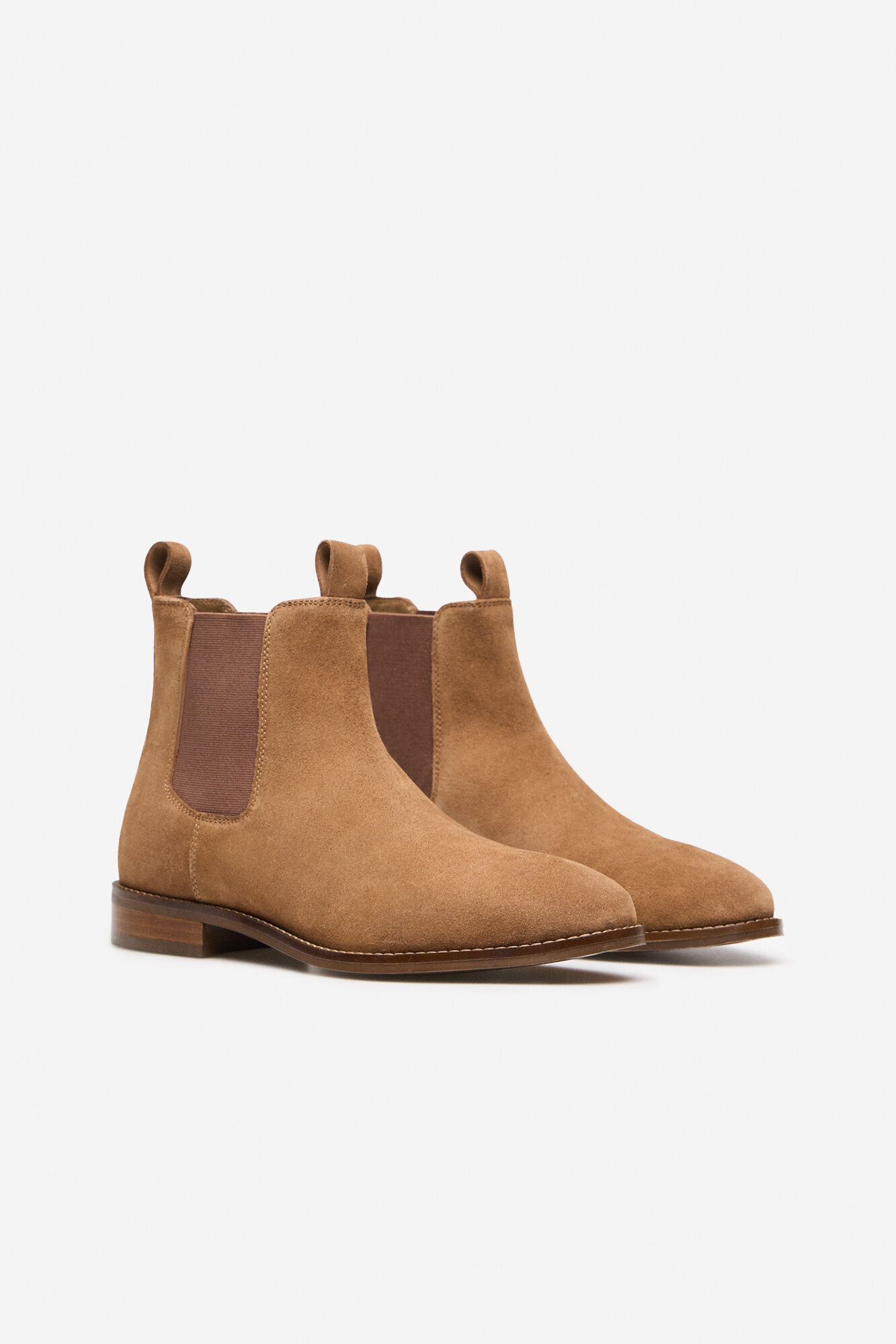 Cortefiel Bot&iacute;n chelsea de serraje Camel