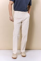 OOTO Chino con pinzas regular Marfil