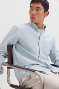 Cortefiel Camisa oxford liso