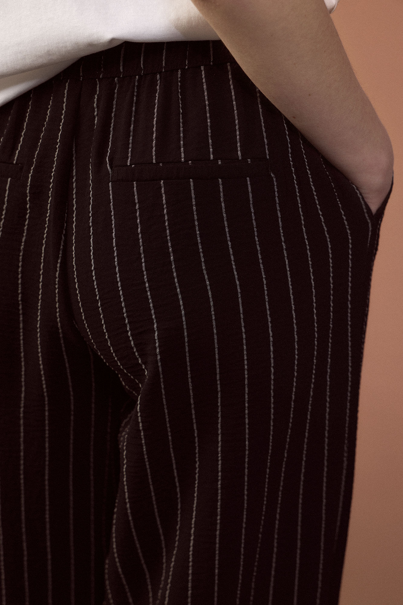 Slowlove Pantal&oacute;n de pata ancha Estampado gris