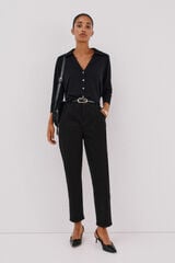 Cortefiel Jeans easy fit Negro