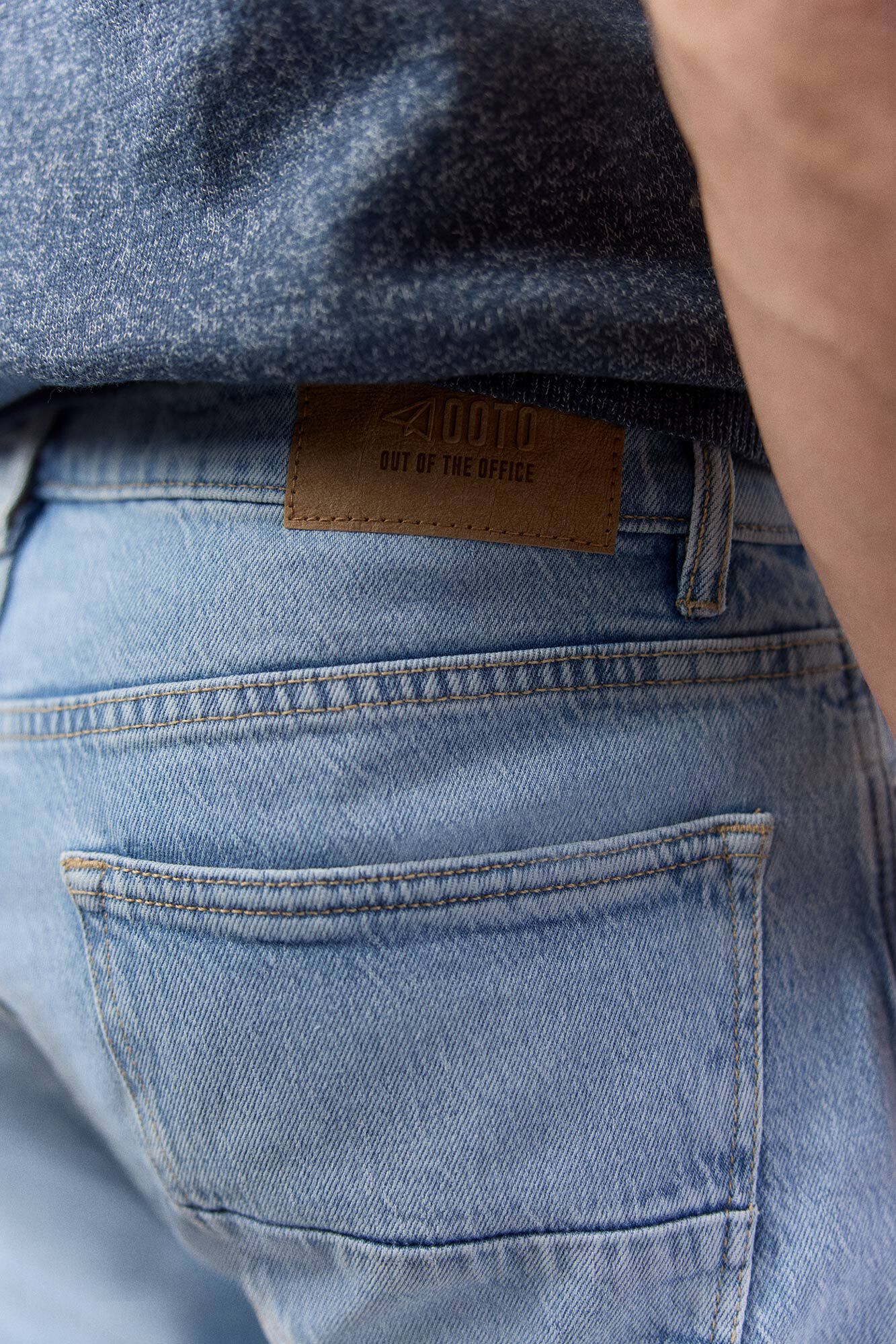 OOTO Pantal&oacute;n vaquero slim fit Azul