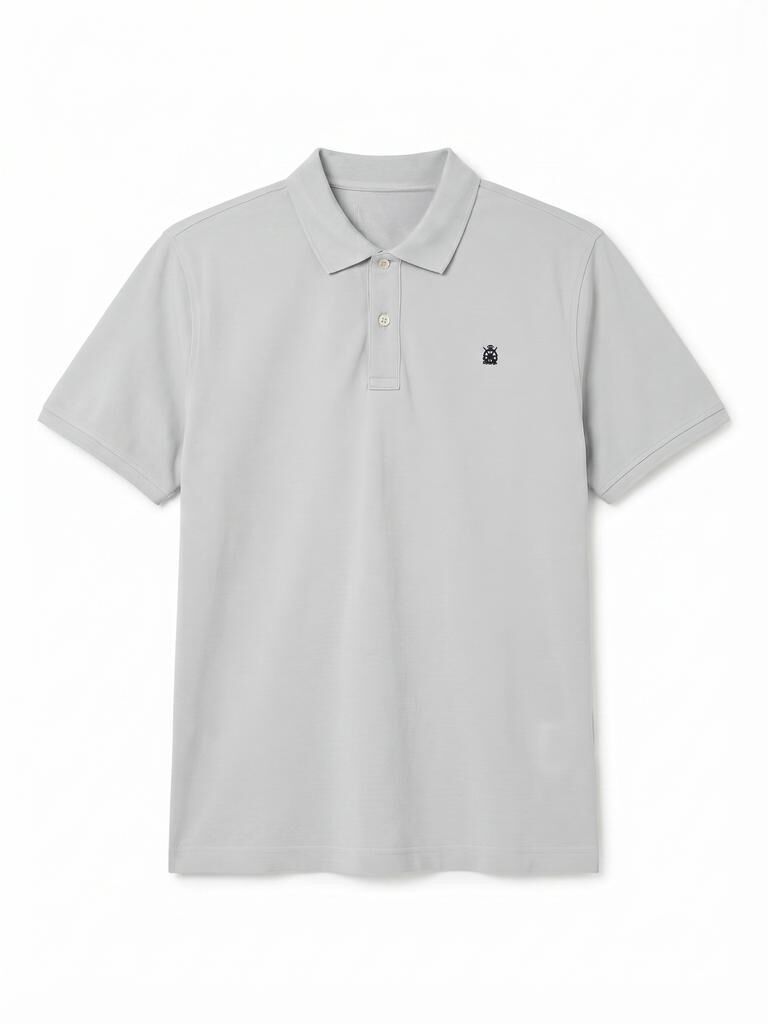 Cortefiel Polo b&aacute;sico piqu&eacute; Azul
