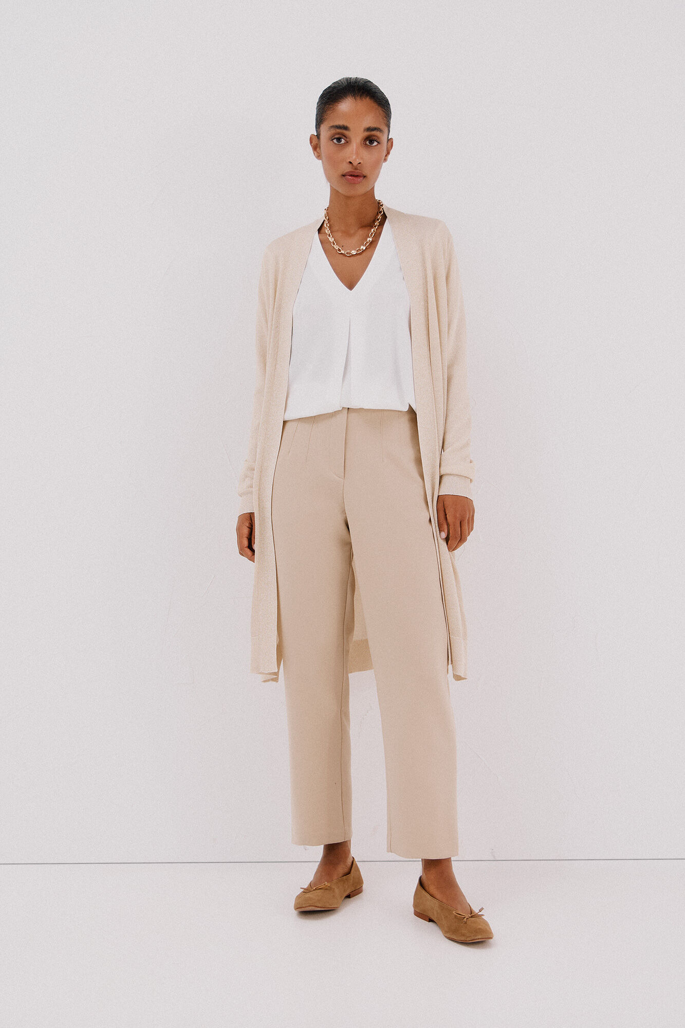 Cortefiel Su&eacute;ter de tejido fino