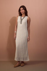 Slowlove Vestido b&aacute;sico estructura Azul
