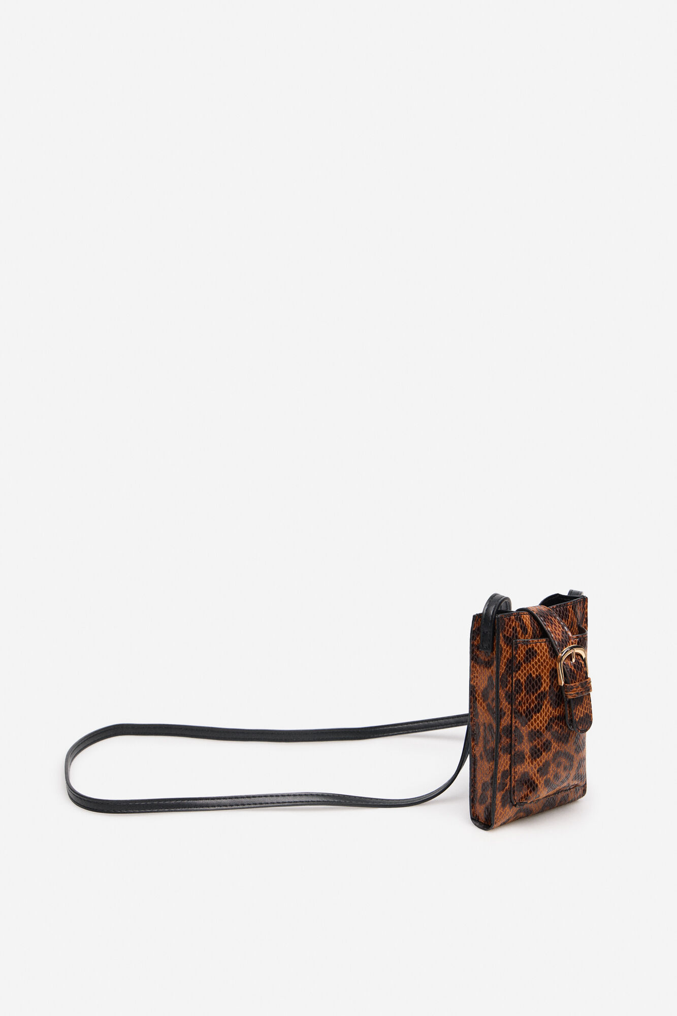 Cortefiel Funda para celular estampado leopardo Estampado marr&oacute;n