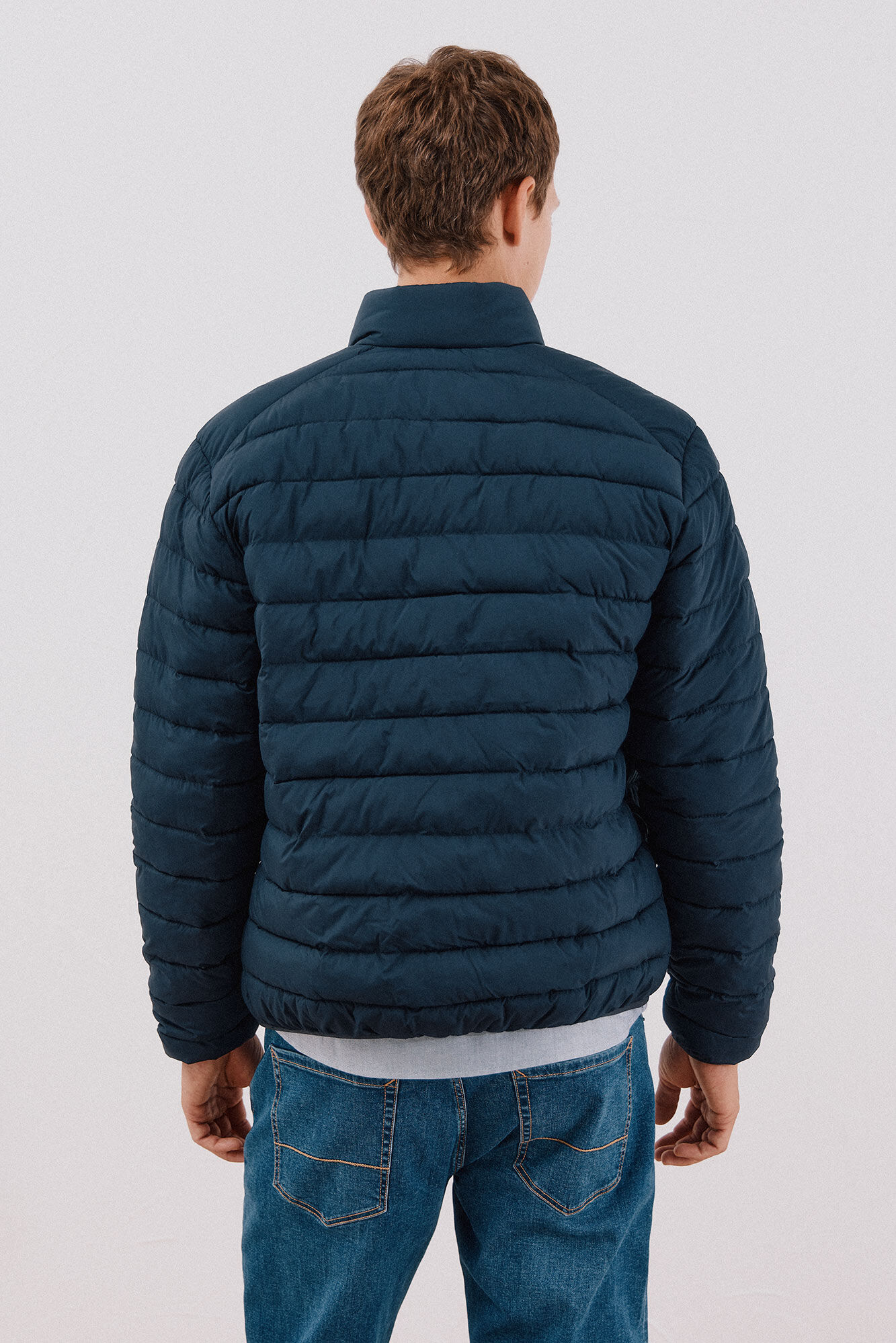 Cortefiel Chamarra acolchada ultralight Azul marino