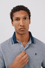 Cortefiel Polo oxford Azul marino