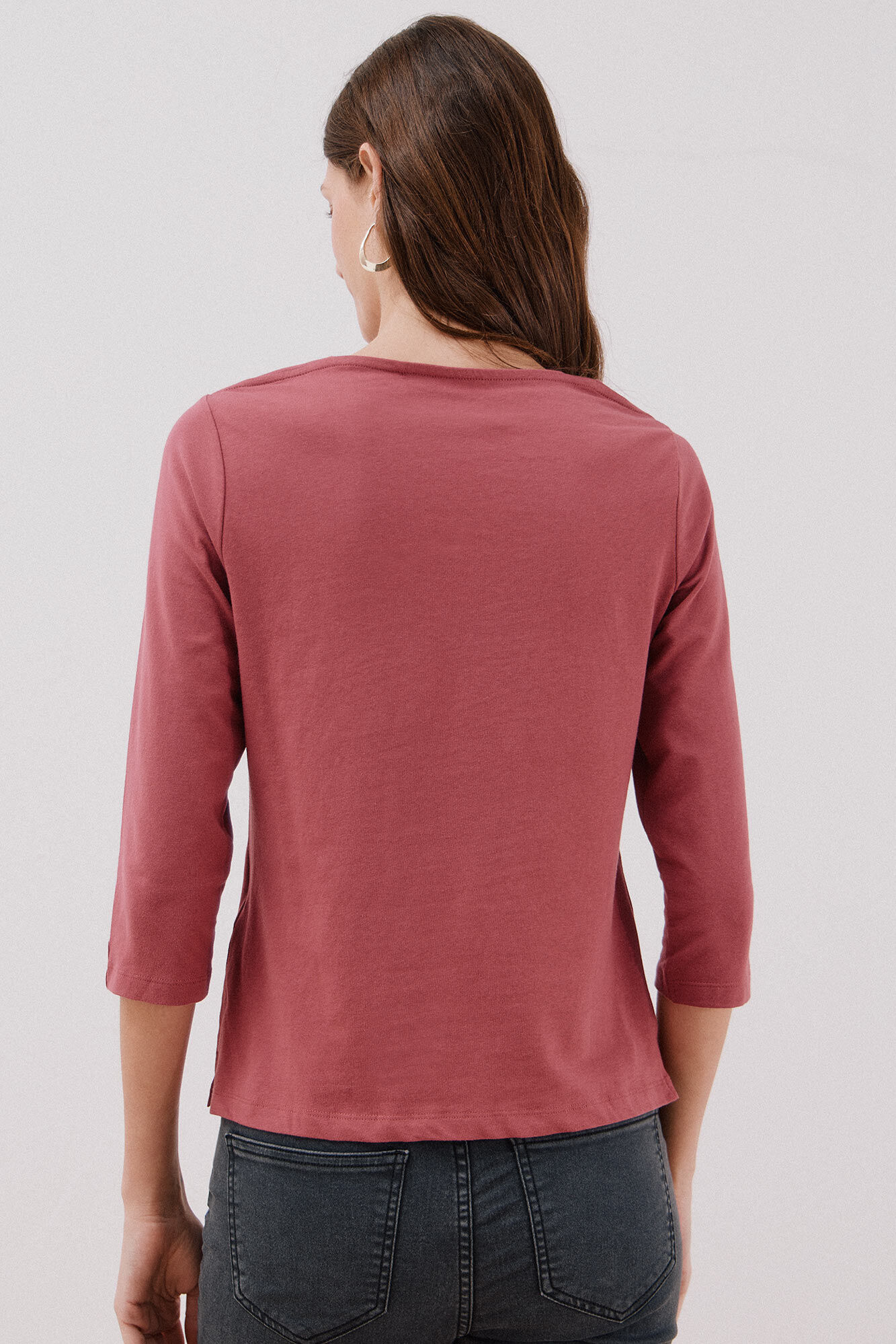 Cortefiel Playera b&aacute;sica barco Rosa