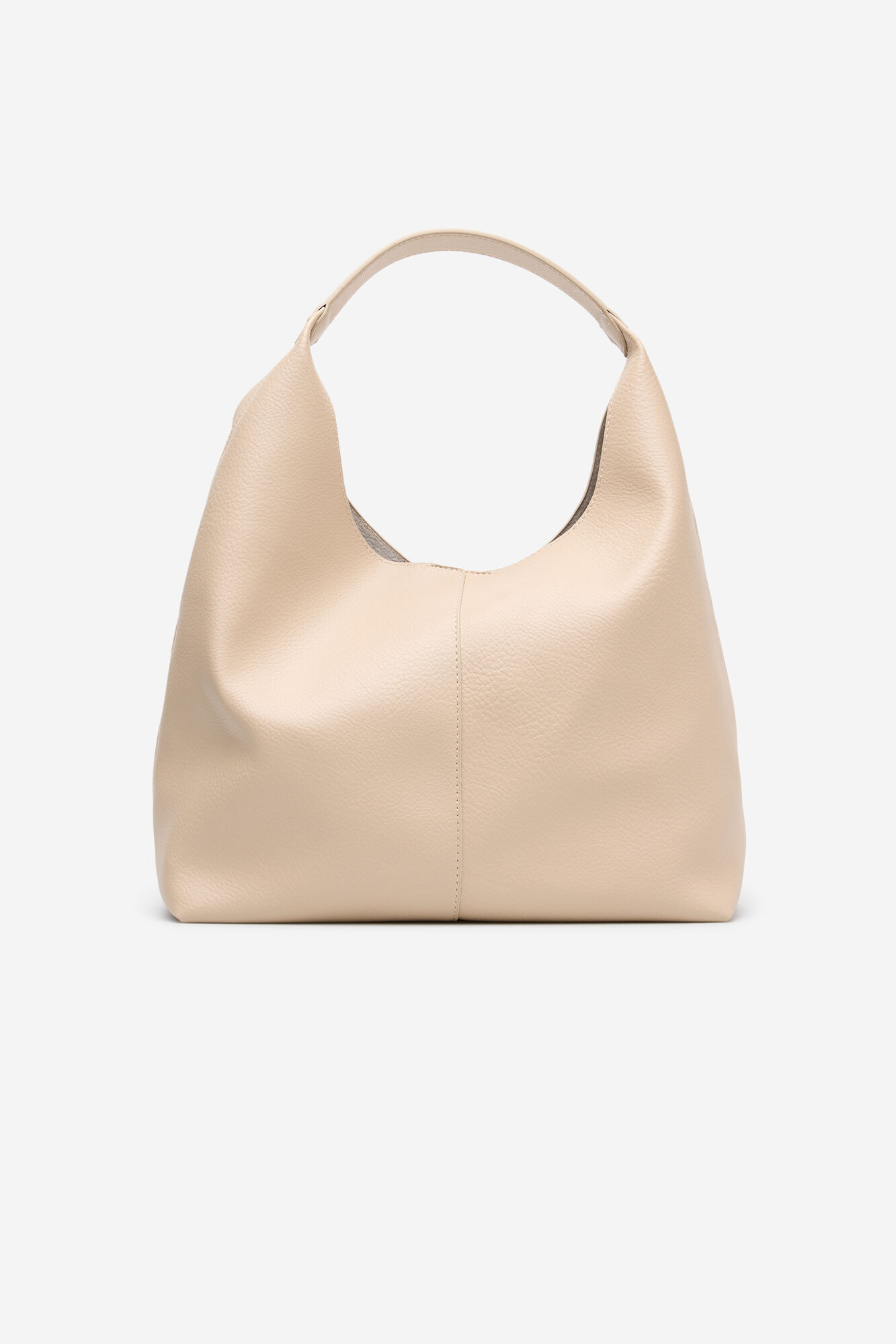 Cortefiel Bolsa hobo b&aacute;sica Marfil