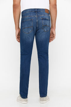 Cortefiel Pantalón denim slim fit dynamic Azul