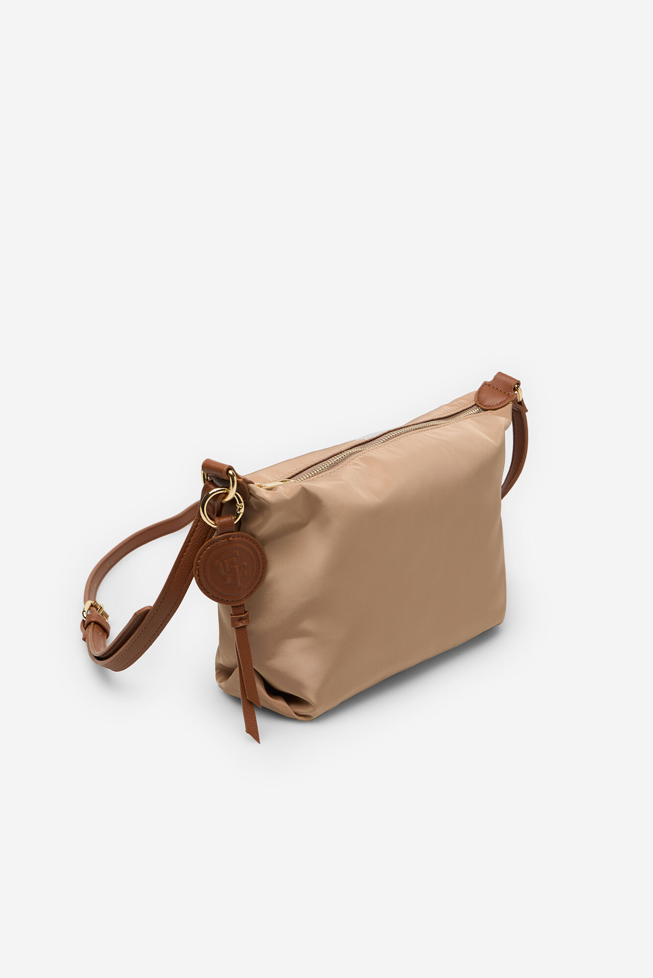 Cortefiel Bandolera nylon logo porque