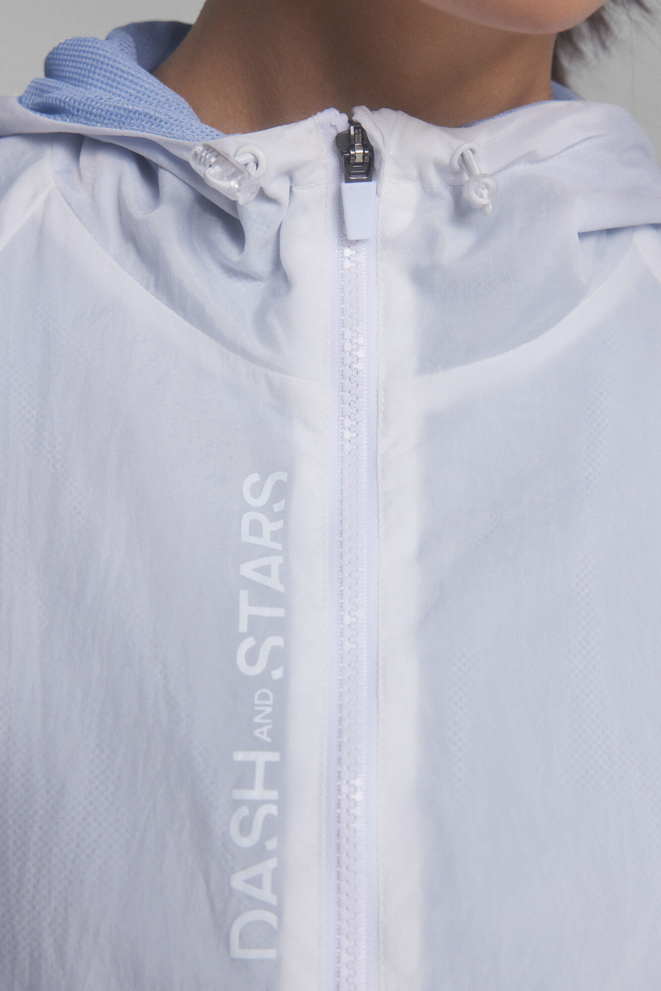 Dash and Stars Chaqueta tejido t&eacute;cnico ligero azul  azul