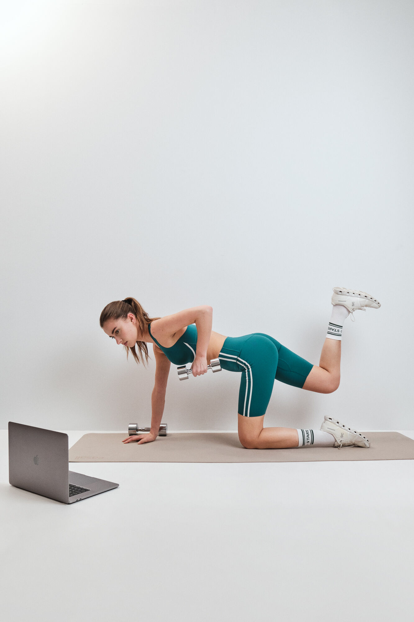 Dash and Stars Brasier deportivo COMPRESSIVE verde