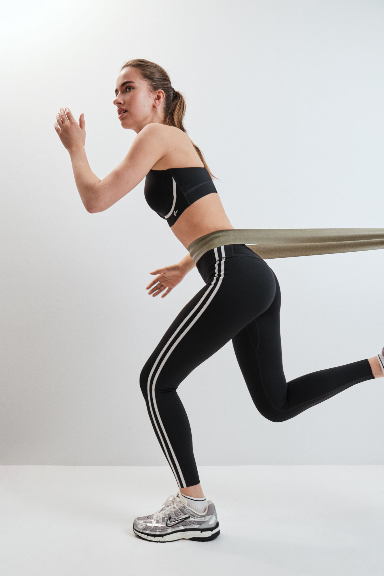 Dash and Stars Brasier deportivo COMPRESSIVE negro