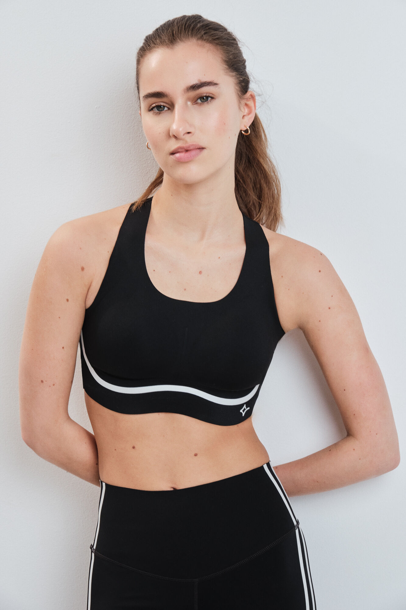 Dash and Stars Brasier deportivo COMPRESSIVE negro