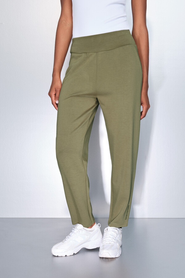 Dash and Stars Pantalón jogger caqui beige