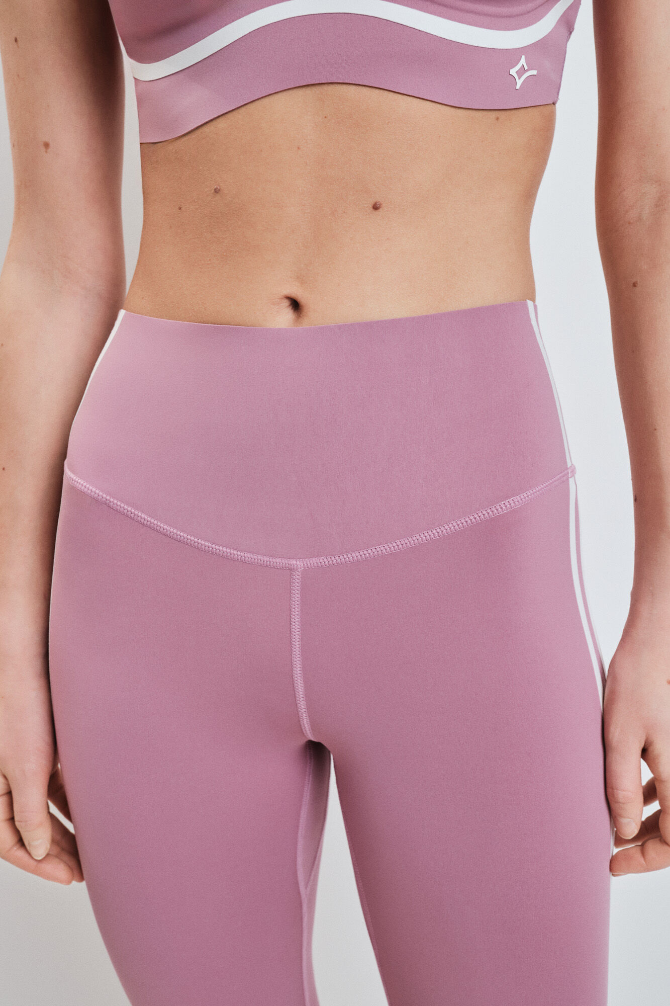 Dash and Stars Leggings COMPRESSIVE pirata rosa rosa