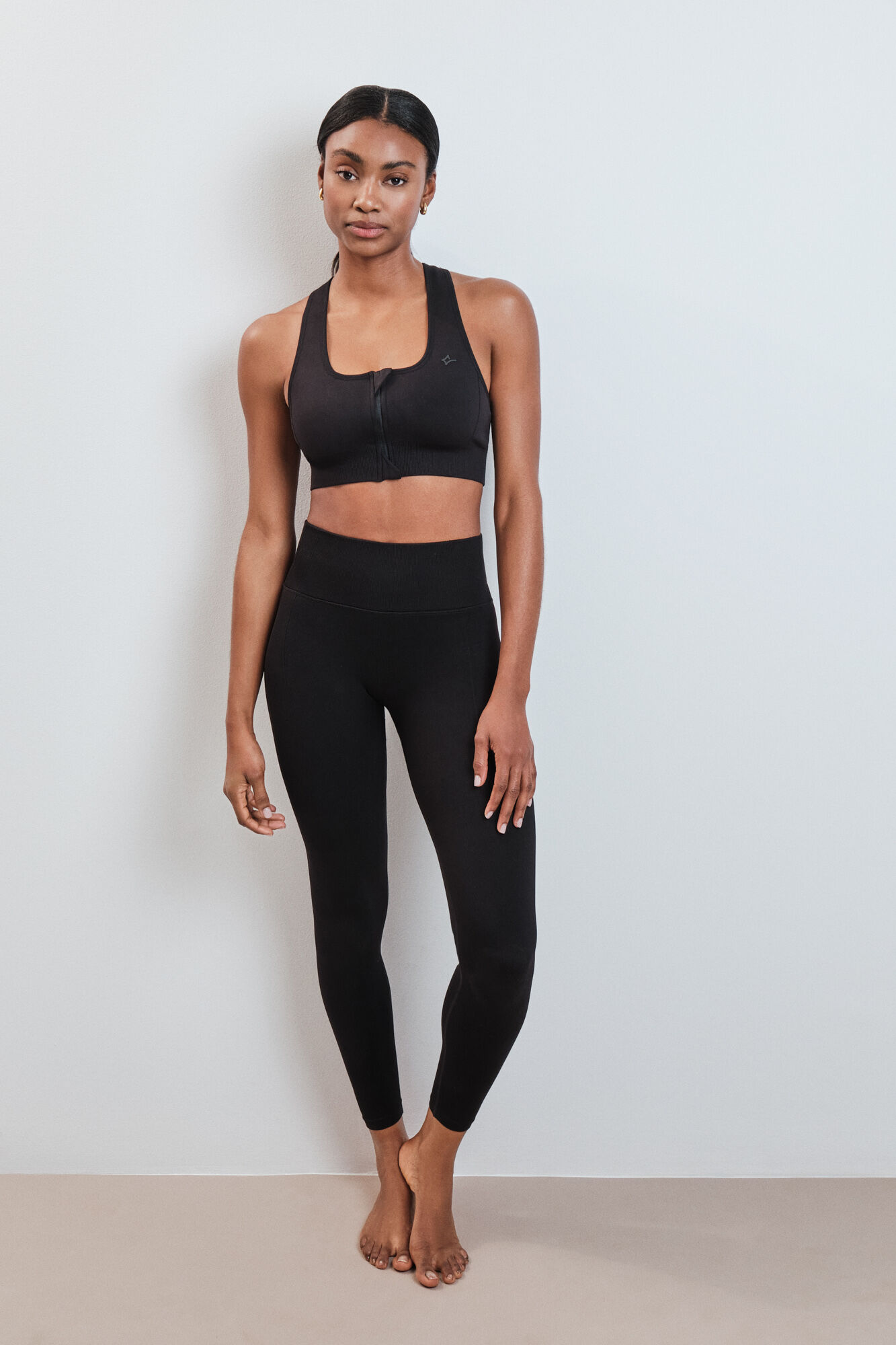 Dash and Stars Leggings SEAMLESS FIT negro