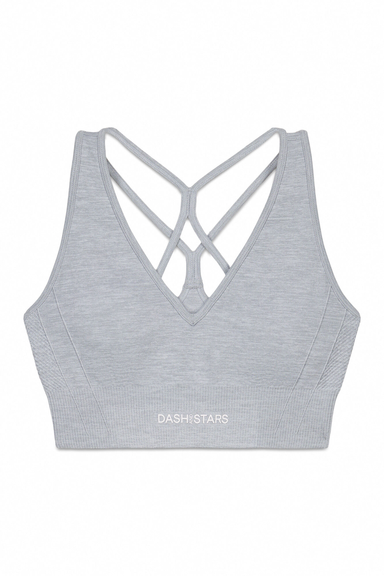 Dash and Stars Brasier deportivo SEAMLESS COMFORT gris gris