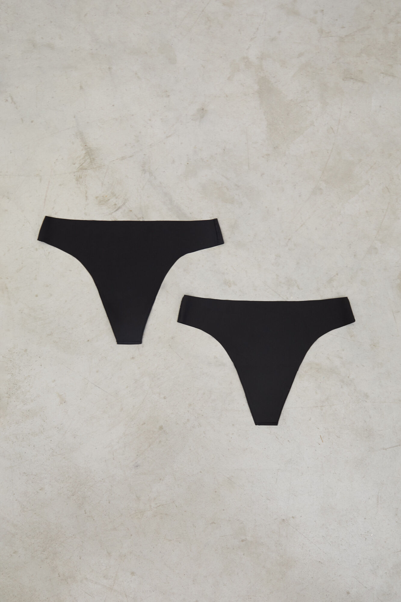 Pack 2 tangas negras Braguitas deportivas de mujer Springfield MX