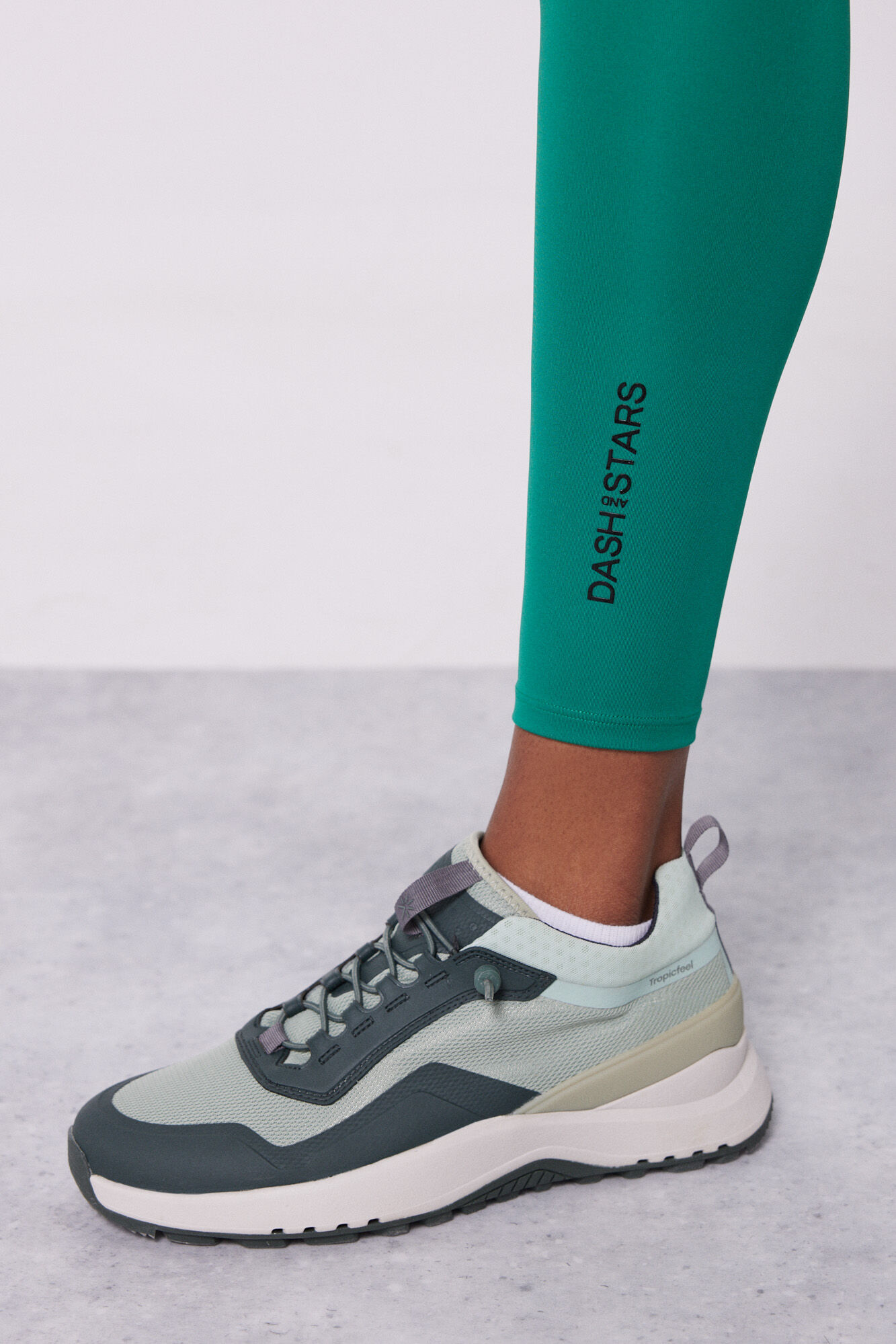 Dash and Stars Leggings verdes 4D Stretch verde