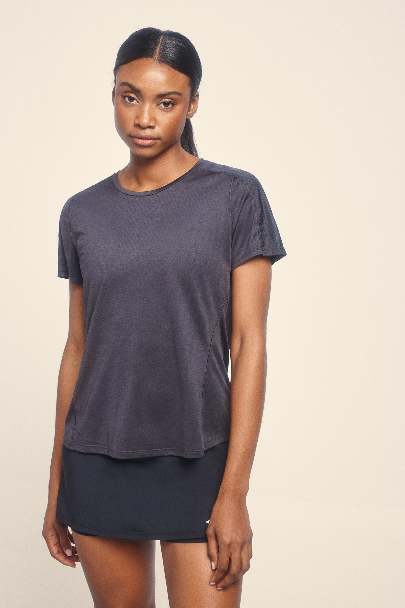 Dash and Stars Playera negra ultraligera  negro