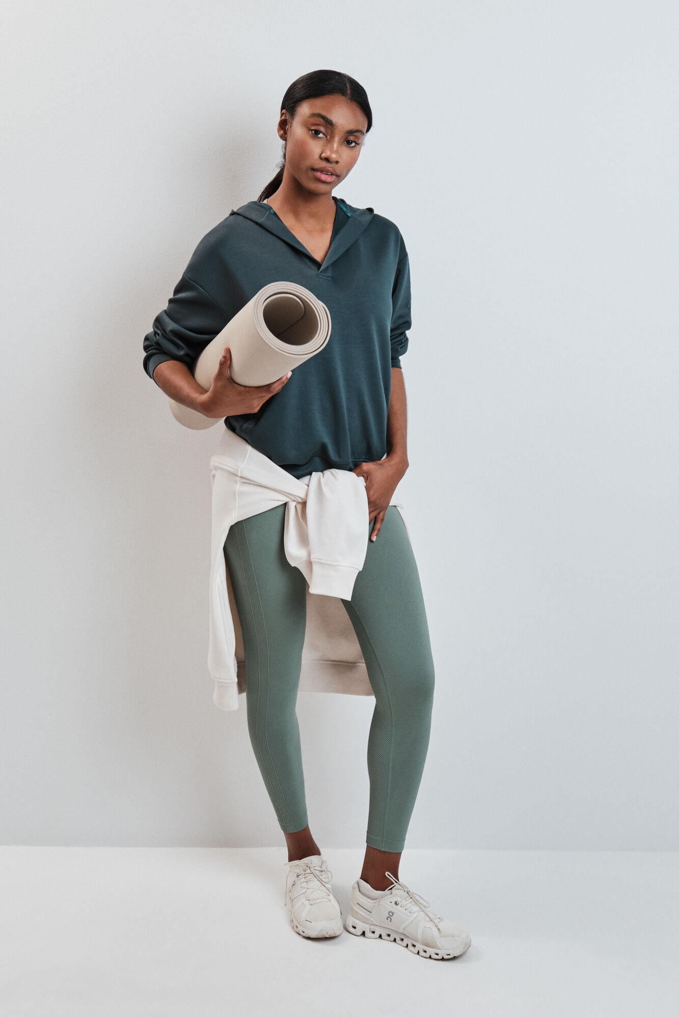Dash and Stars Legging largo SEAMLESS COMFORT verde