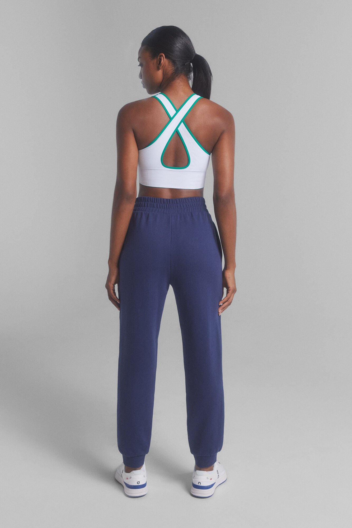 Dash and Stars Pantal&oacute;n jogger algod&oacute;n azul azul