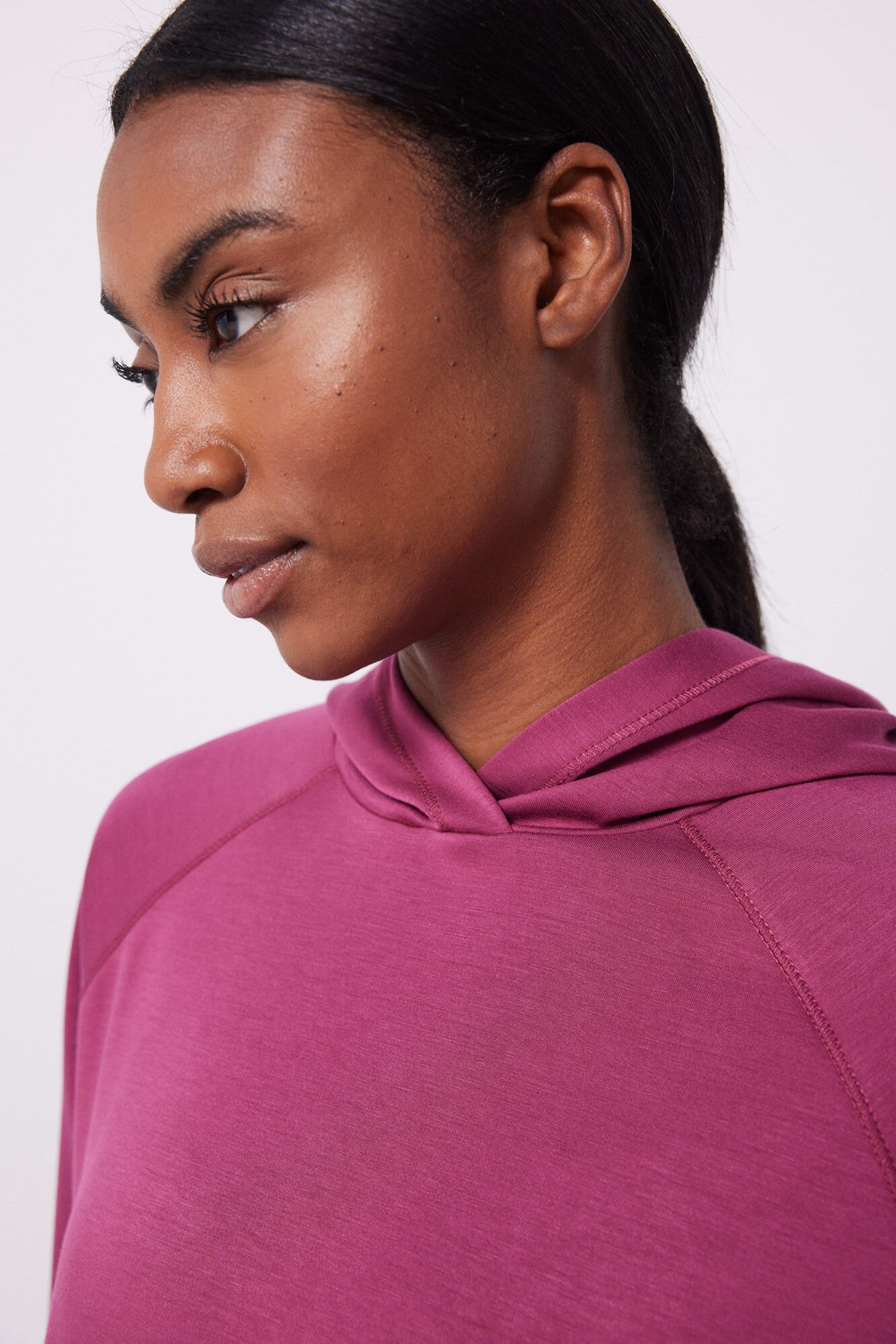 Sudadera rosa fucsia clearance