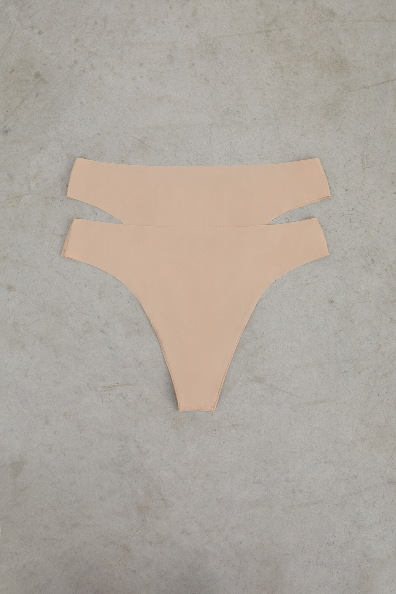 Dash and Stars Pack 2 tangas nude caf&eacute;