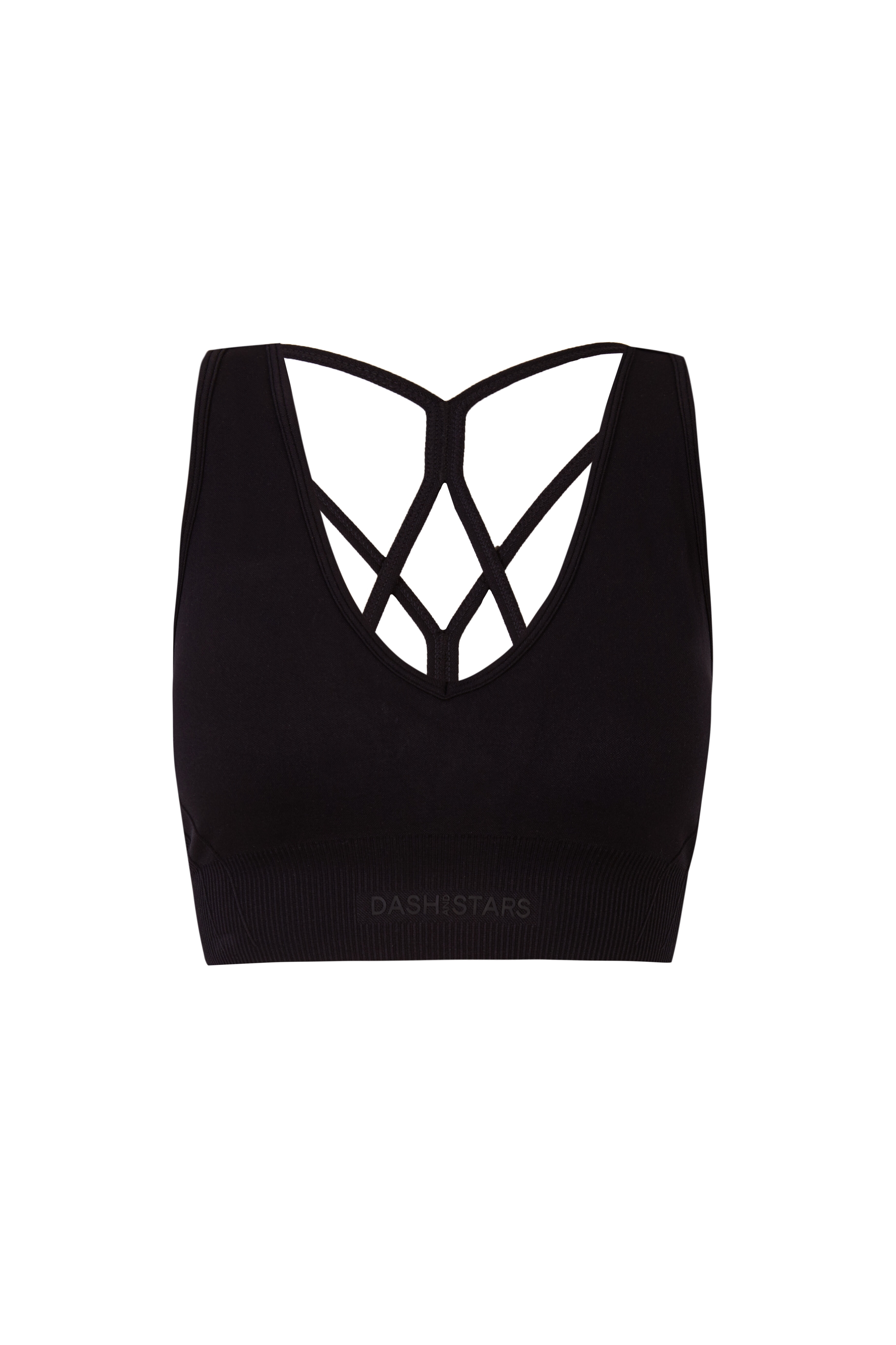 Dash and Stars Brasier deportivo SEAMLESS COMFORT negro negro