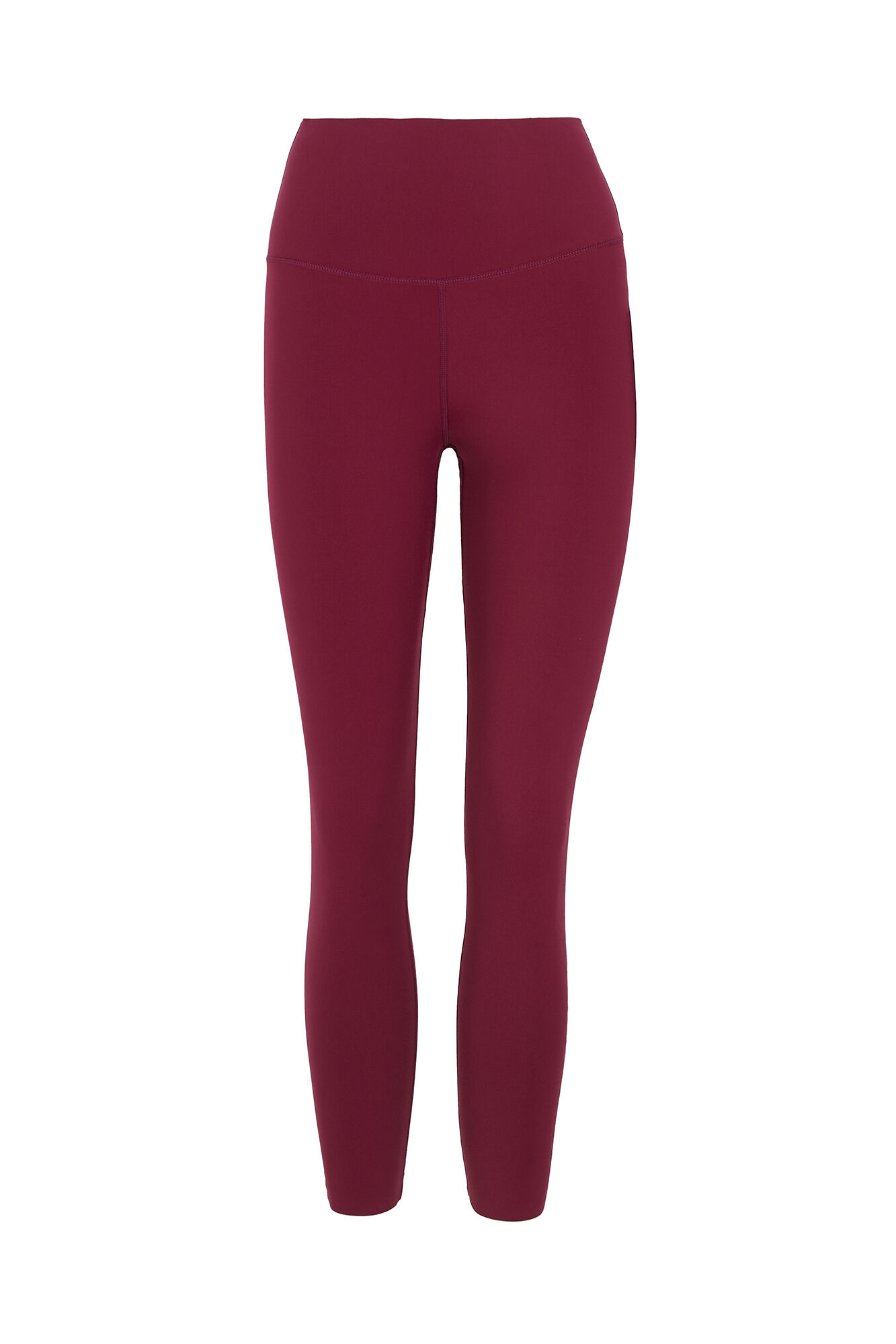 Dash and Stars Leggings crop COMPRESSIVE granate logo rosa