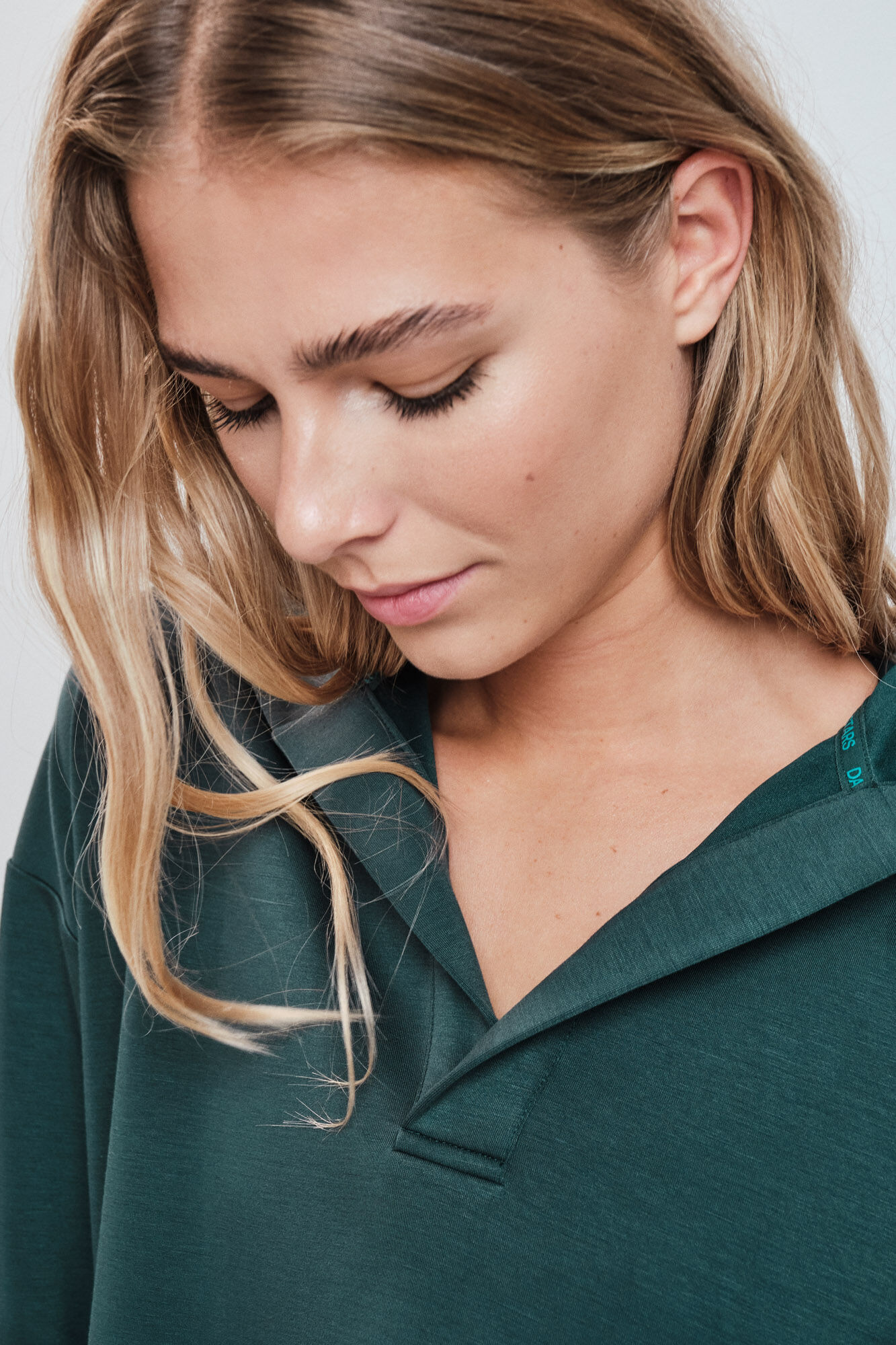 Dash and Stars Sudadera con capucha verde verde