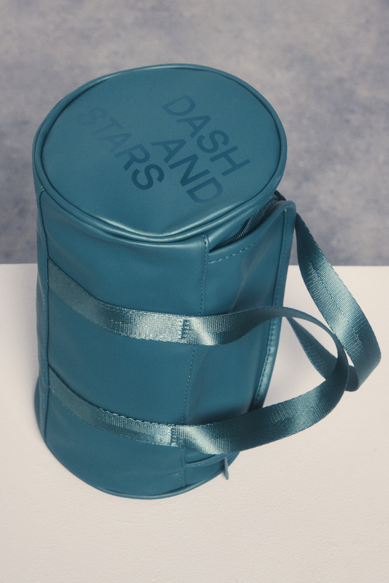 Dash and Stars Neceser tipo 'bowling' grande verde verde