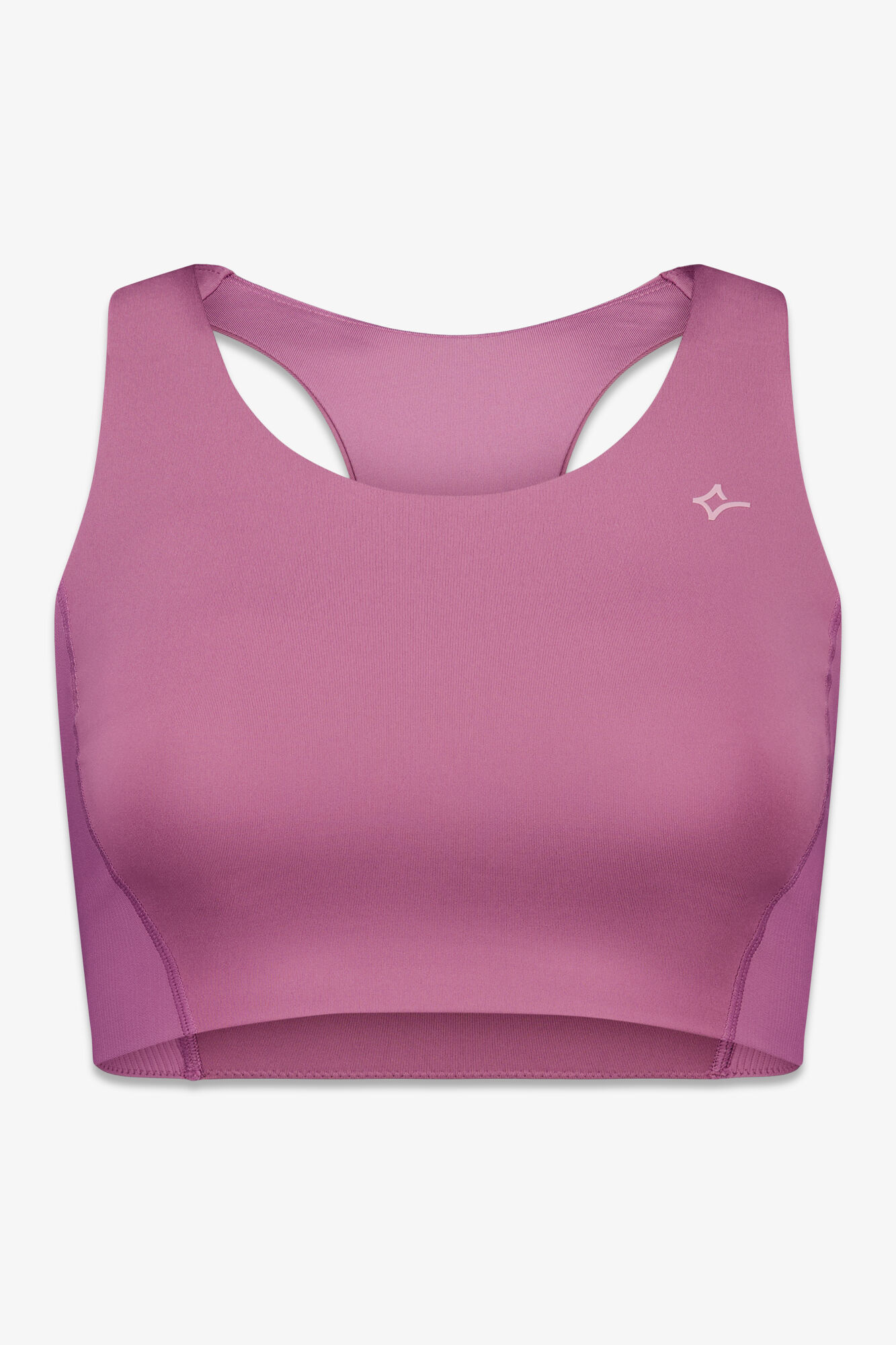 Dash and Stars Brasier deportivo rosa el&aacute;stico 4D rosa