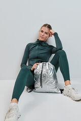 Dash and Stars Chamarra entallada verde verde