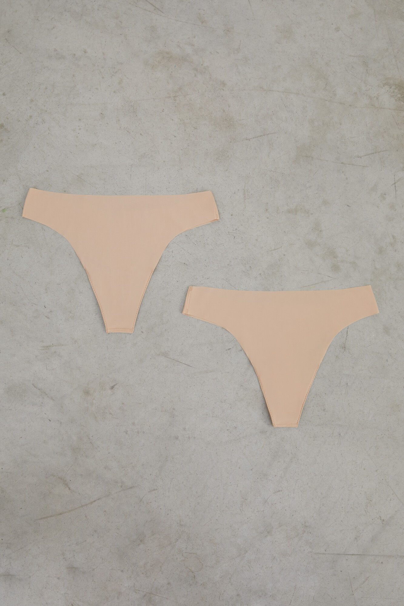 Dash and Stars Pack 2 tangas nude caf&eacute;