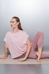 Dash and Stars Playera rosa de tejido extra suave rosa