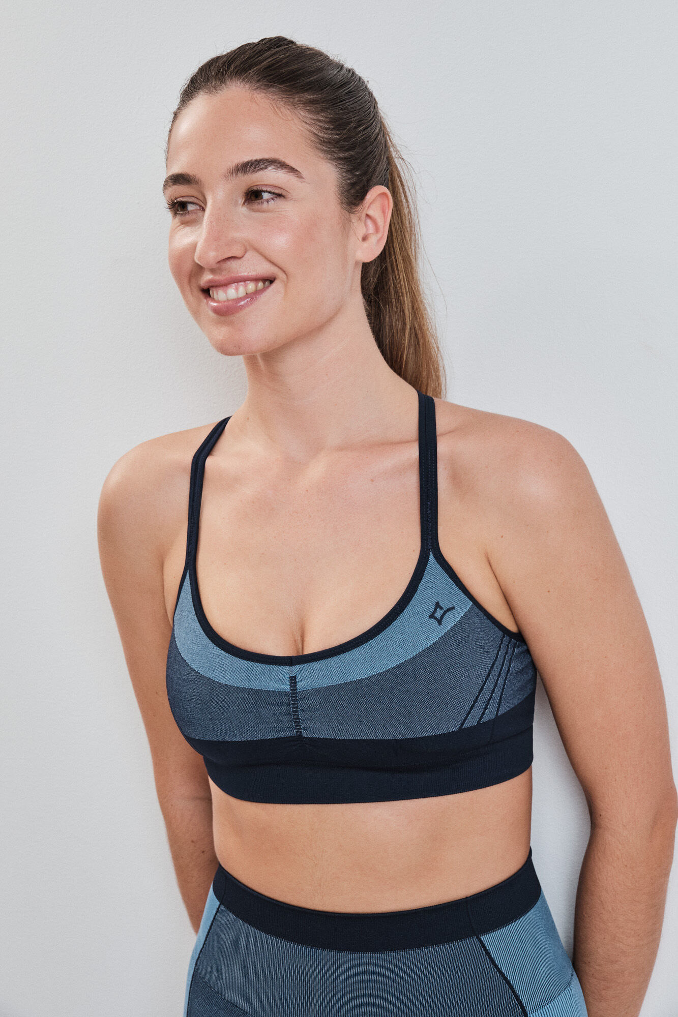 Dash and Stars Brasier deportivo SEAMLESS COMFORT azul