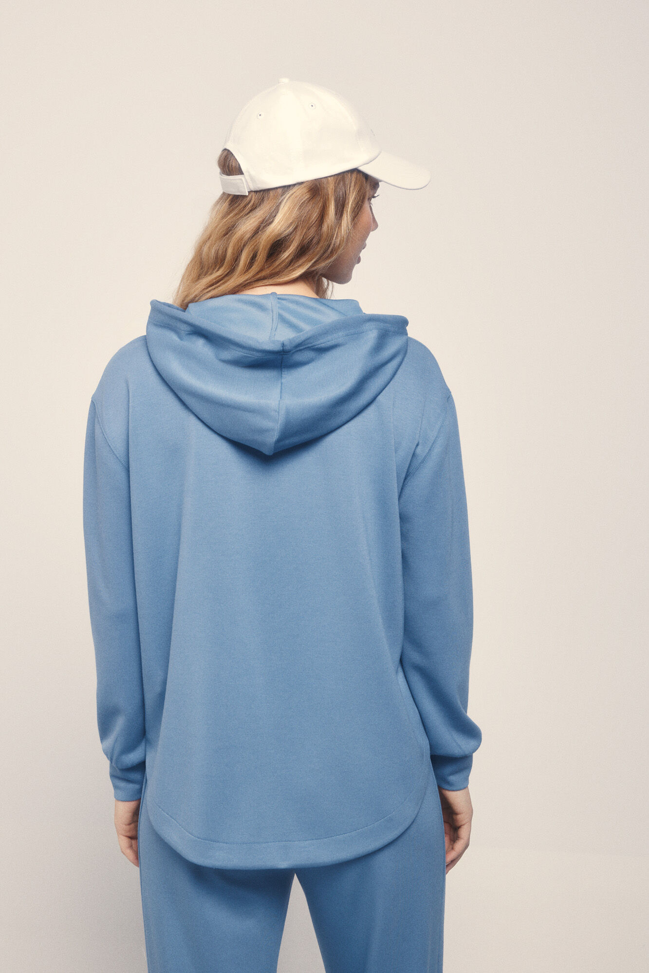 Dash and Stars Chaqueta modal tacto suave azul azul