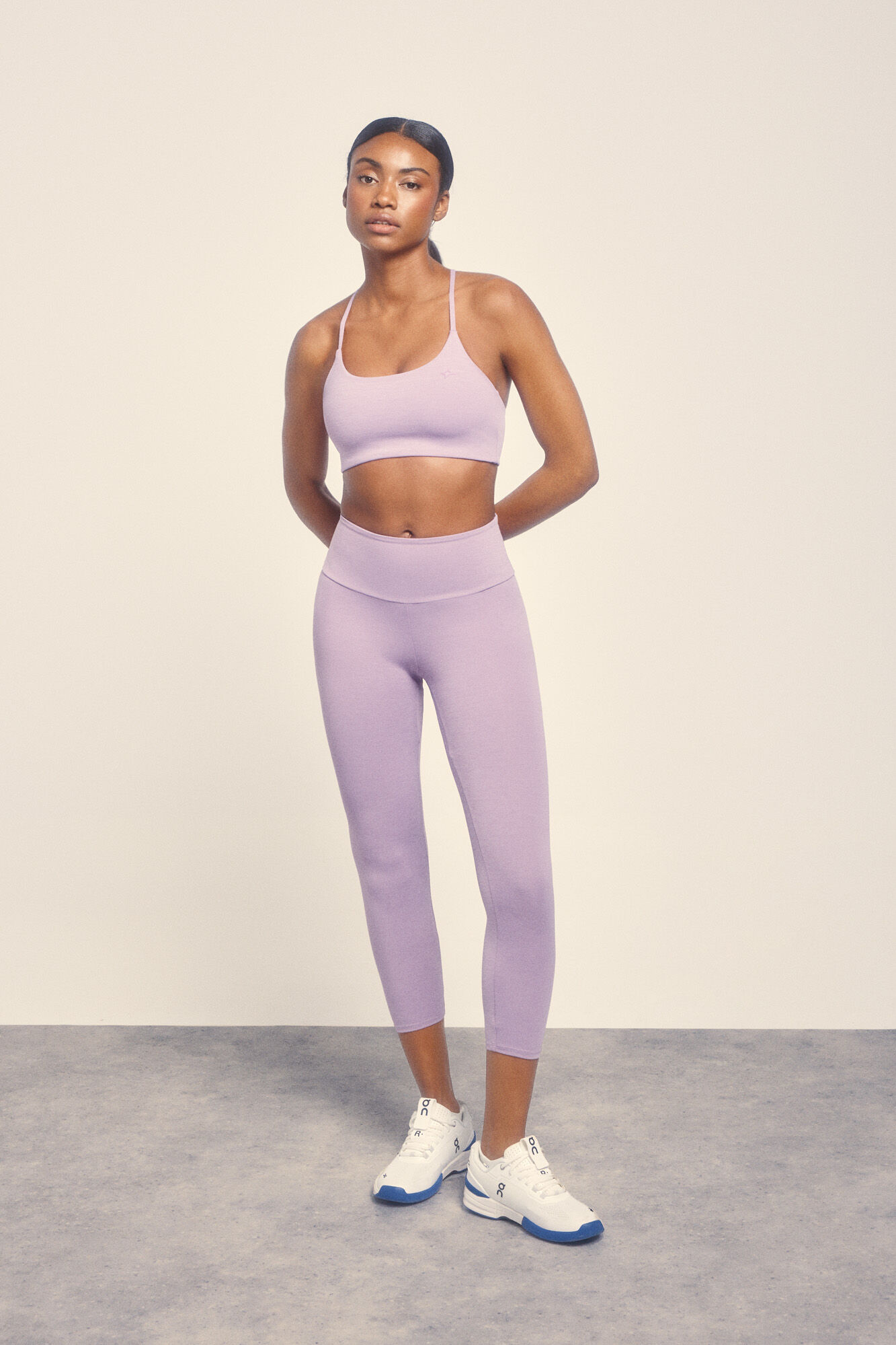 Dash and Stars Top deportivo lila morado/lila