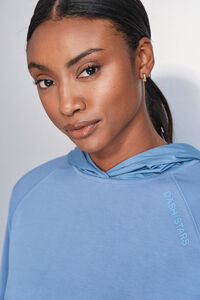 Dash and Stars Sudadera azul de soft touch