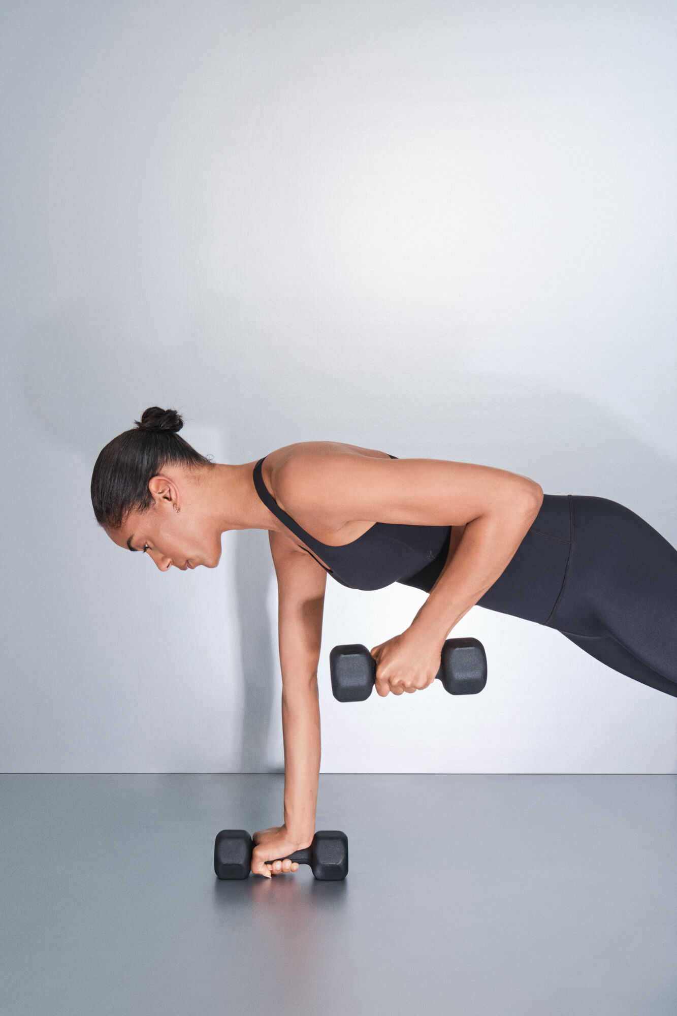 Dash and Stars Brasier deportivo negro COMPRESSIVE negro