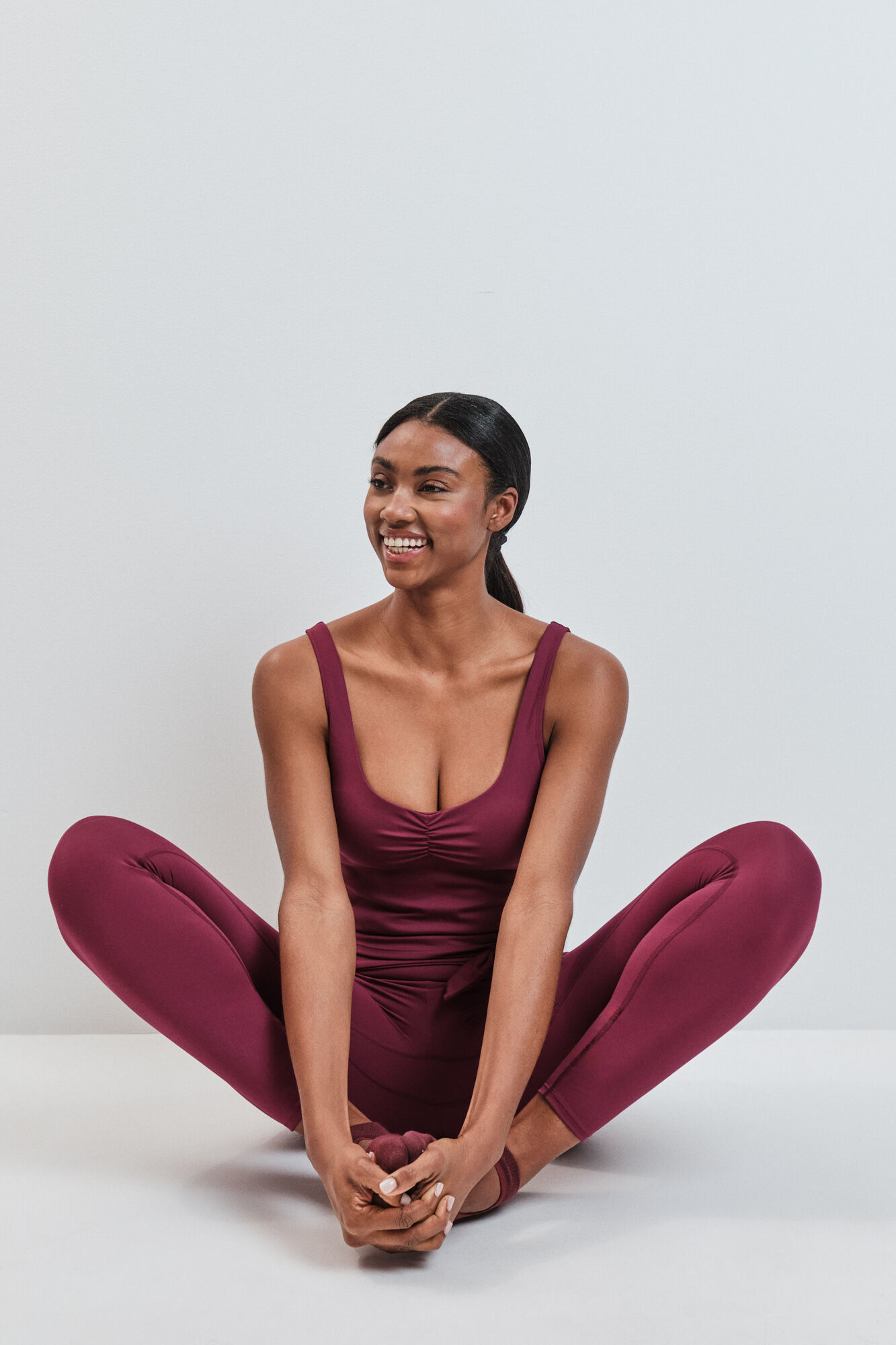 Dash and Stars Top deportivo SOFT MOVE vino