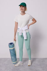 Dash and Stars Leggings menta Seamless Comfort verde