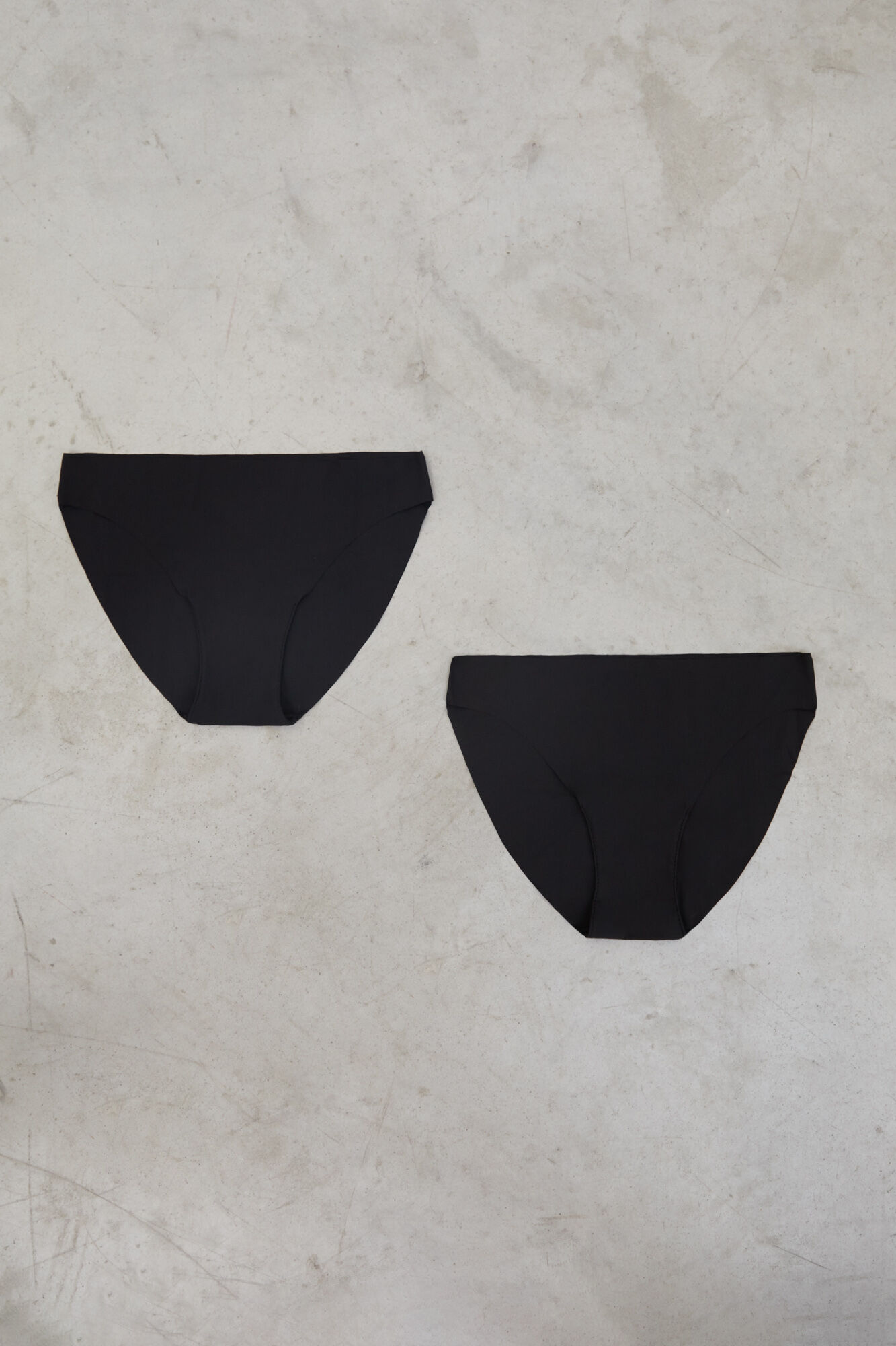 Dash and Stars Pack de 2 panties cl&aacute;sica negras cortadas a l&aacute;ser negro