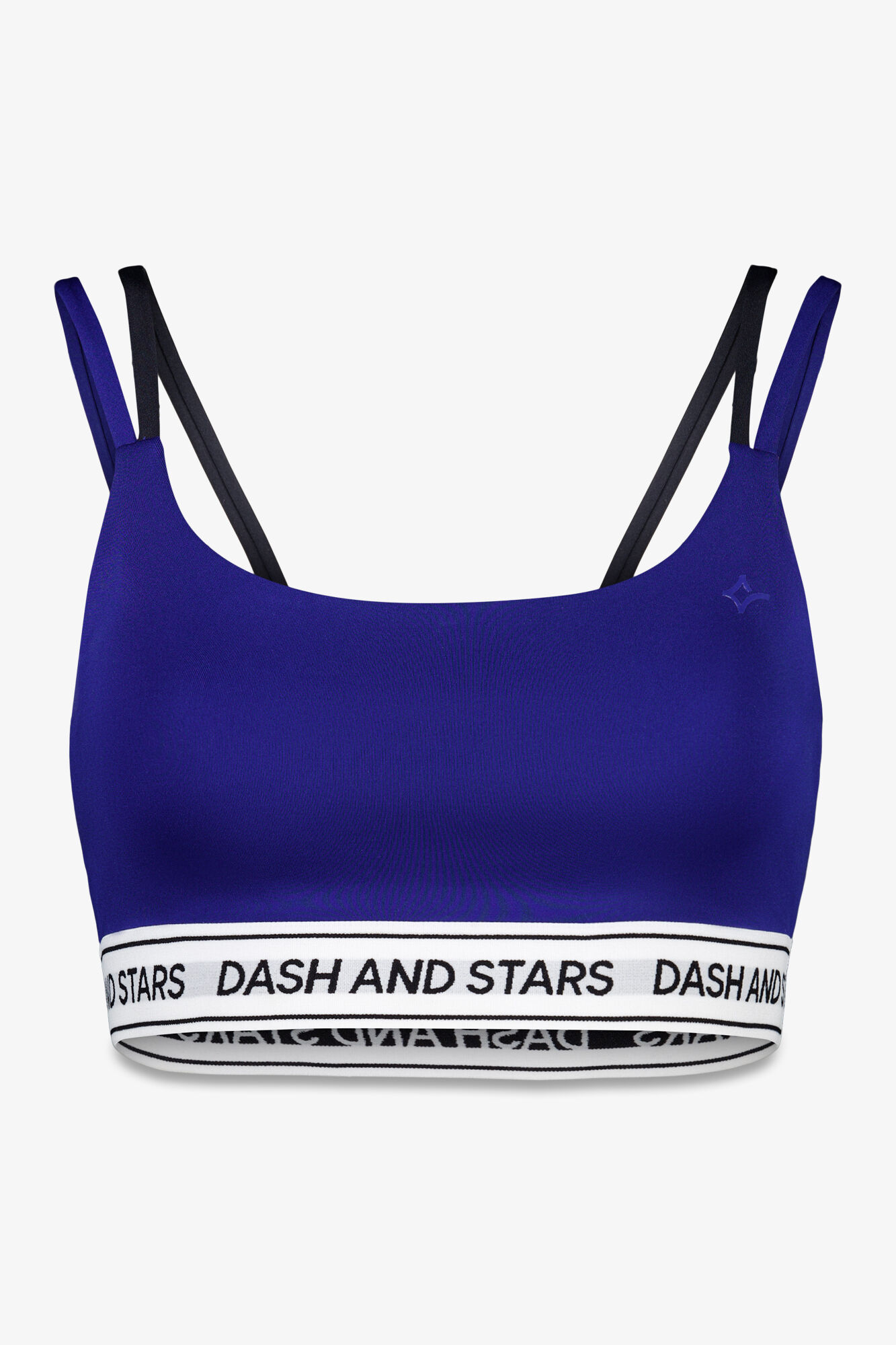 Dash and Stars Sujetador deportivo 4D STRECH azul azul