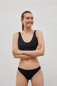 Dash and Stars Pack de 2 panties brasile&ntilde;as negras cortadas a l&aacute;ser