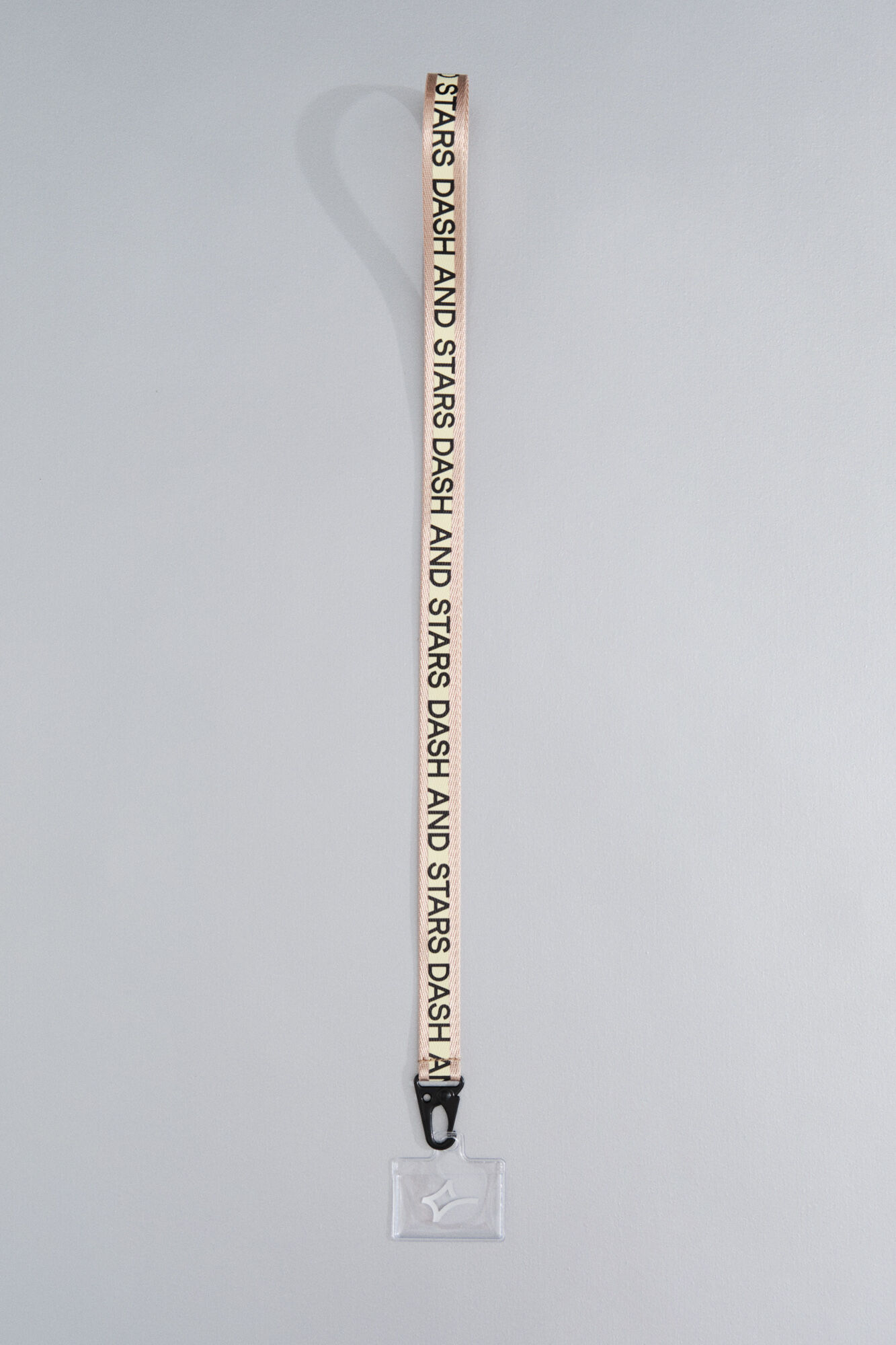 Dash and Stars Cinta para colgar m&oacute;viles nude